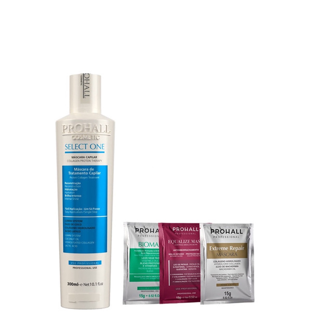 Produto Para Fazer Progressiva em Casa 300ml Prohall em Oferta na Shopee