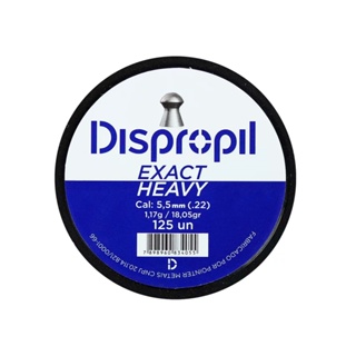 Chumbinho Dispropil Exact New Heavy 5.5mm 125un. em Oferta na Shopee