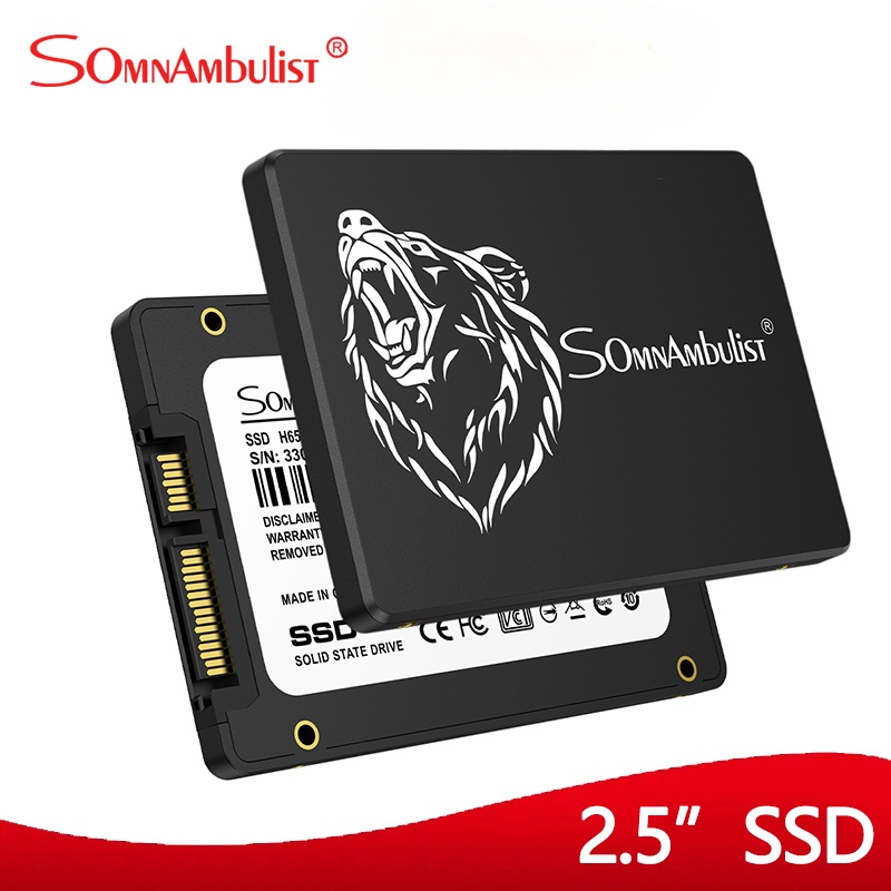 Somnambulist 2,5 polegadas Unidade de estado sólido integrada 120GB 128GB 240GB 256GB 480GB 512GB Adequado para computador portátil/Desktop