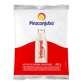 Leite em Pó Integral Instantâneo Piracanjuba 400g
