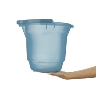 Balde Plástico Azul com Alça 8,5L Hydrus Sanremo