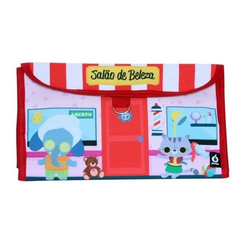 Necessaire Dobrável - Salão de Beleza - OD-NDSB - Ó Design