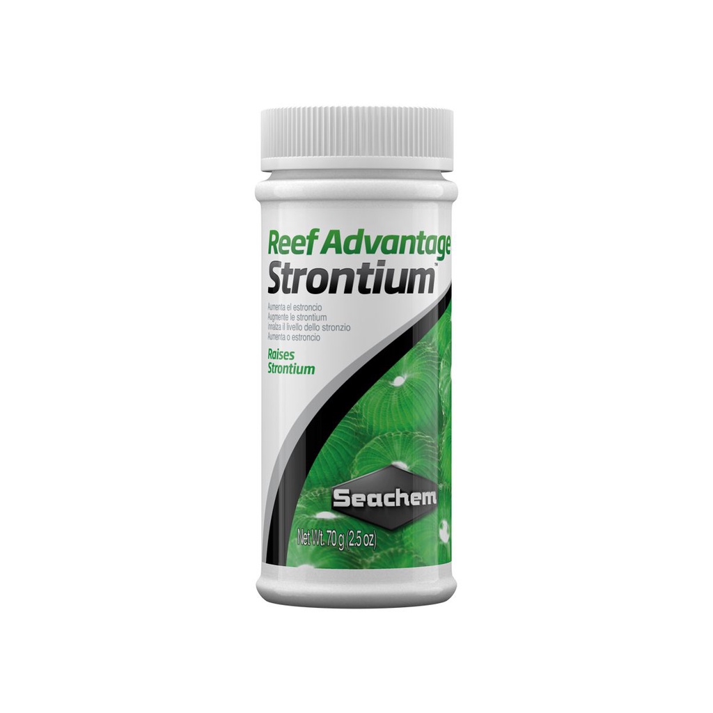 Reef Advantage Strontium 70g Seachem Para Peixe Reef Marinho