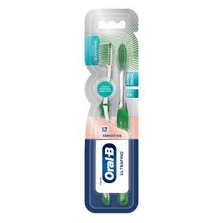 Escova Dental Oral-B Ultrafino 2 unidades em Oferta na Shopee