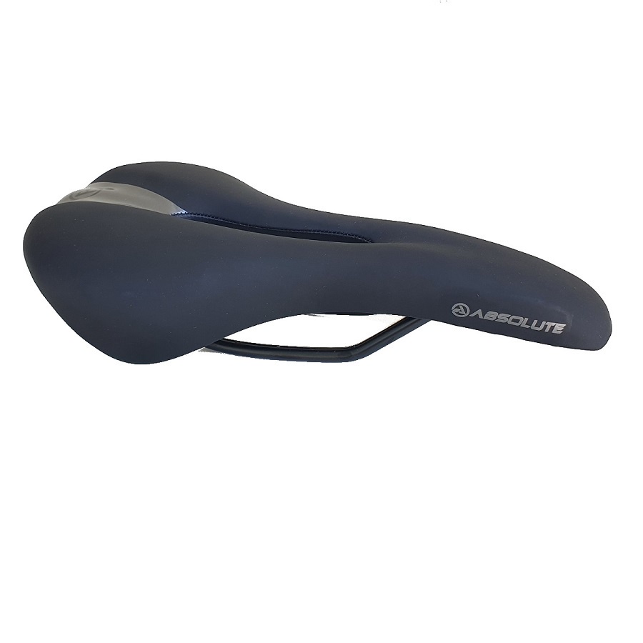 Banco Selim Absolute Vazado Preto 270x145mm Bike Mtb Speed