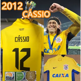 2012 Corinthians retro tailandês futebol camisa