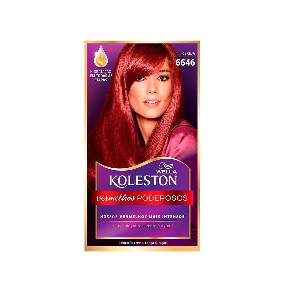 Tintura Koleston Vermelho Especial 66.46 Cereja
