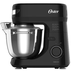 Batedeira Planetária Oster OBAT641 Bowl Inox Capacidade 4L 850W 12 Velocidades + Partida Suave