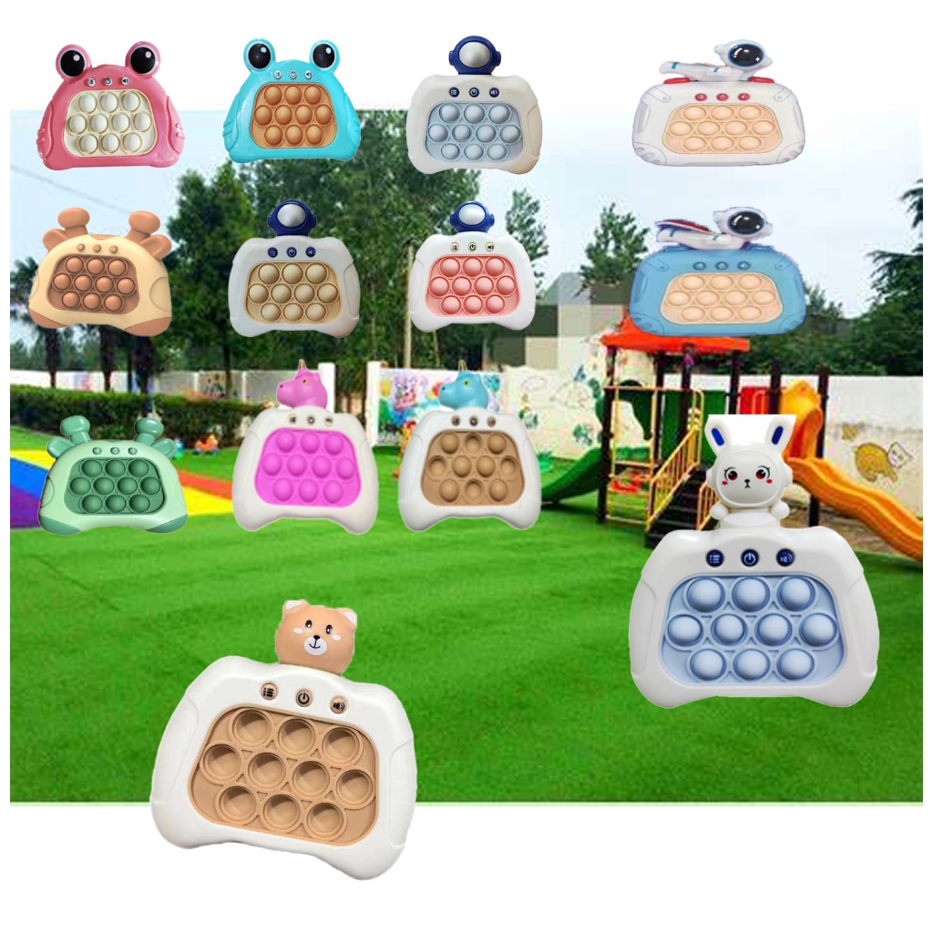 Mini Game Pop It Eletrônico Fast Push Quick Push Anti Stress Ansiedade Infantil
