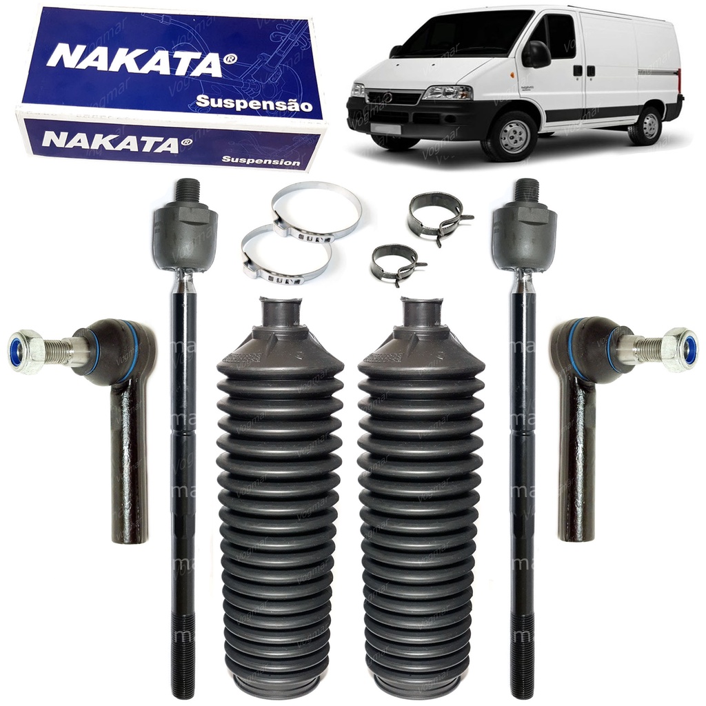 Barra Axial Terminal Coifa Direcao Hidraulica Ducato Boxer Jumper 1997 1998 1999 2000 2001 2002