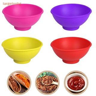[largeloohg] Mini Tigela De Tempero Mistura De Silicone Bandeja Para Bebês Suprimentos De Cozinha