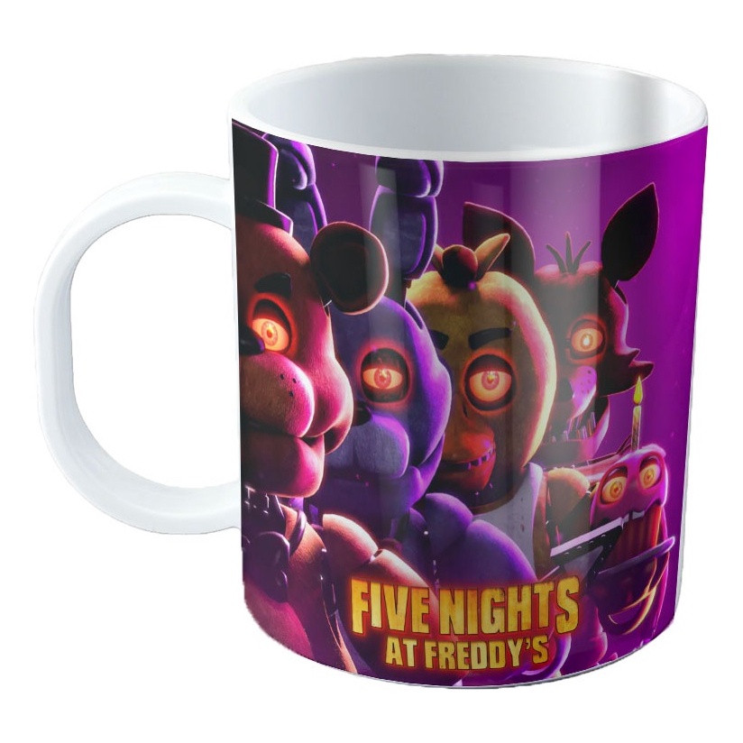 Caneca De Porcelana Five Nights At Freddy (varios Modelos) em Oferta na Shopee