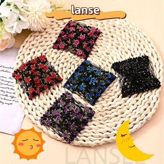 LANSEL Fashion Hair Combs Clips Mulher Meninas Mágicas Contas Pente De Cabelo Duplo Acessórios Fácil Elástico Elasticidade/Multicolor
