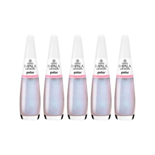 Kit Esmalte Impala Perolado Polar (5 unidades)