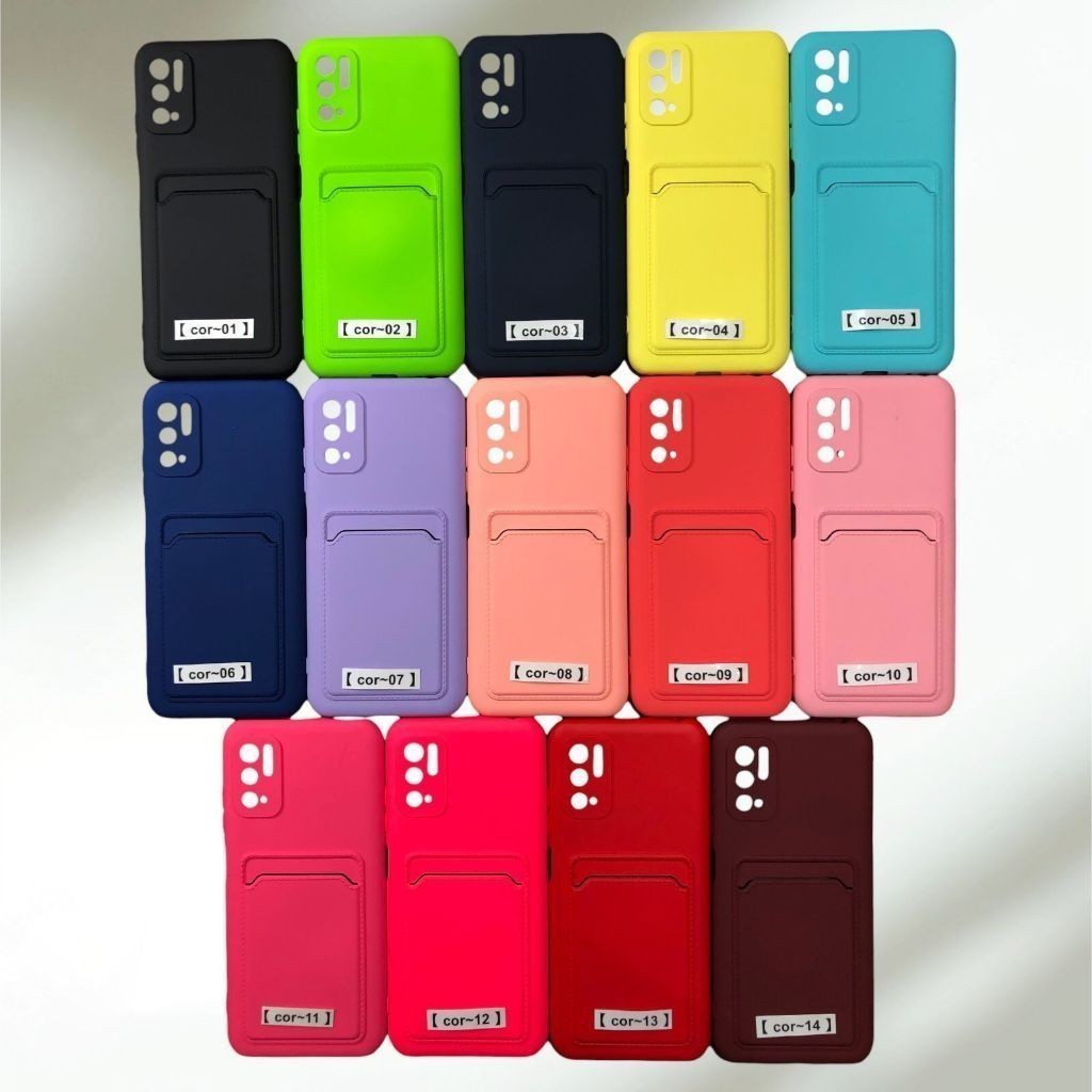 Capa Capinha Anti impacto Para  Xiaomi Redmi Note 10 5G / Poco M3 Pro  - Com Interior Aveludado de Silicone     - CP 015