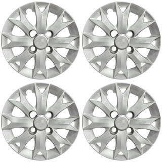 Calota Aro 13" cor Prata Mod Palio Fire 2014 (Jogo c/ 4 Calotas) Grid - 158CB-PTA-E em Oferta na Shopee