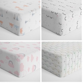 Lençol Bebe Papi Baby 150 Fios Avulso c/ Elástico Tam Americano Estampado 1,30mx70x12cm Com 1 unid em Oferta na Shopee