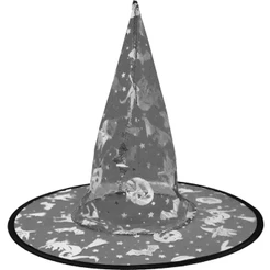 Chapéu de Bruxa pra Fantasia de Halloween Adulto e Infantil Vermelho