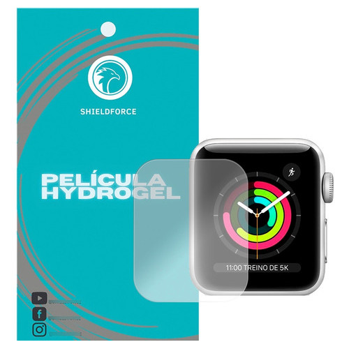 Película Apple Watch 123 [38mm] Shieldforce [3x Tela]