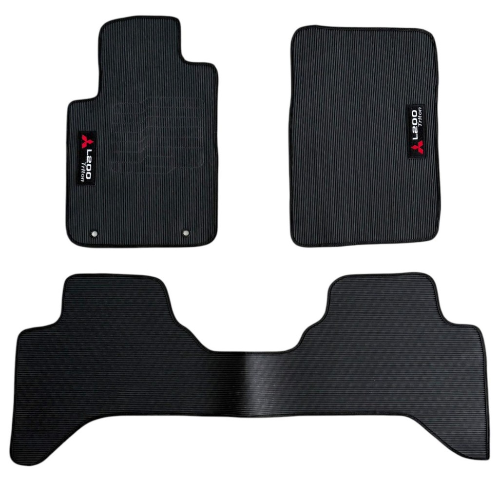 JOGO TAPETE BORRACHA PREMIUM PARA MITSUBISHI L200 INTEIRIÇO 2008 2009 2010 2011 2012 2013 2014 2015 2016 2017 2018 2019