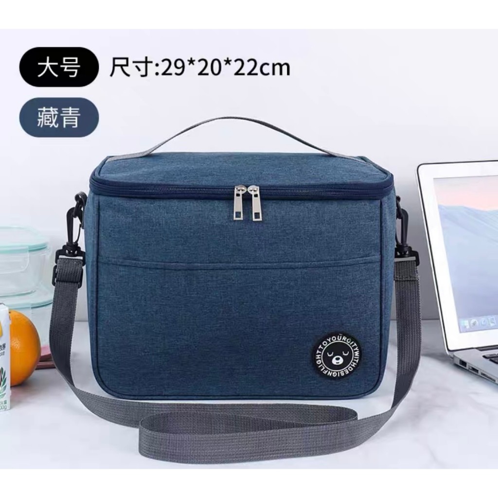 Bolsa Térmica de Mão a Prova D'água Para Levar Sucos, Lanches e Marmitas Alta Qualidade B380