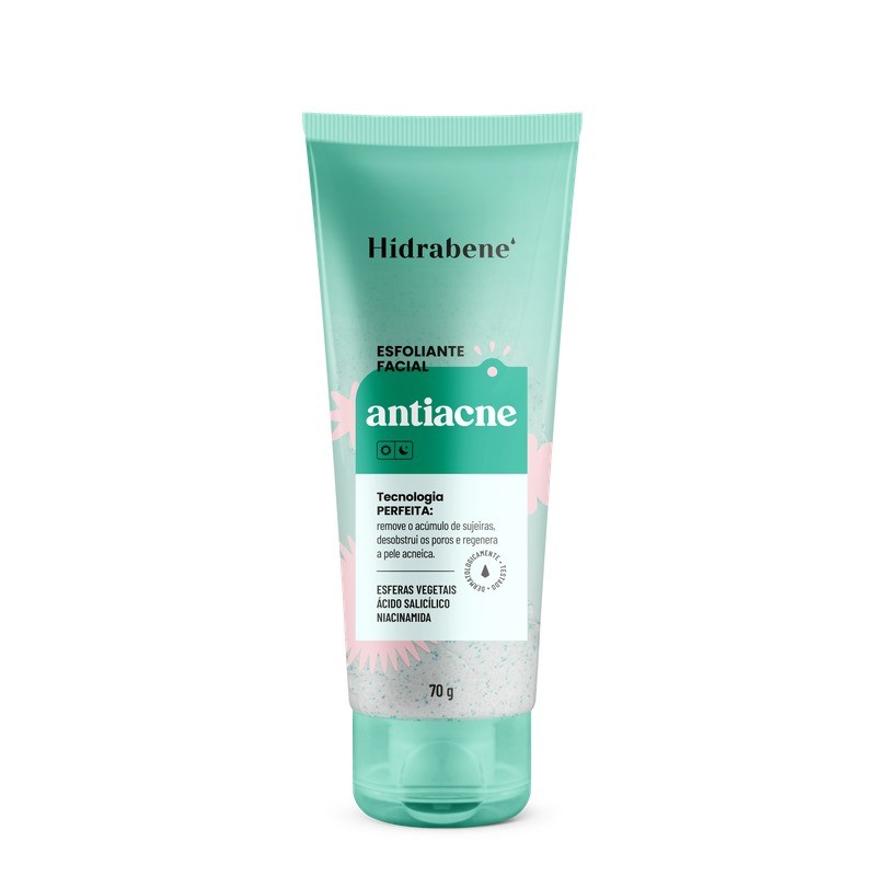 Esfoliante Facial Hidrabene Antiacne 70g
