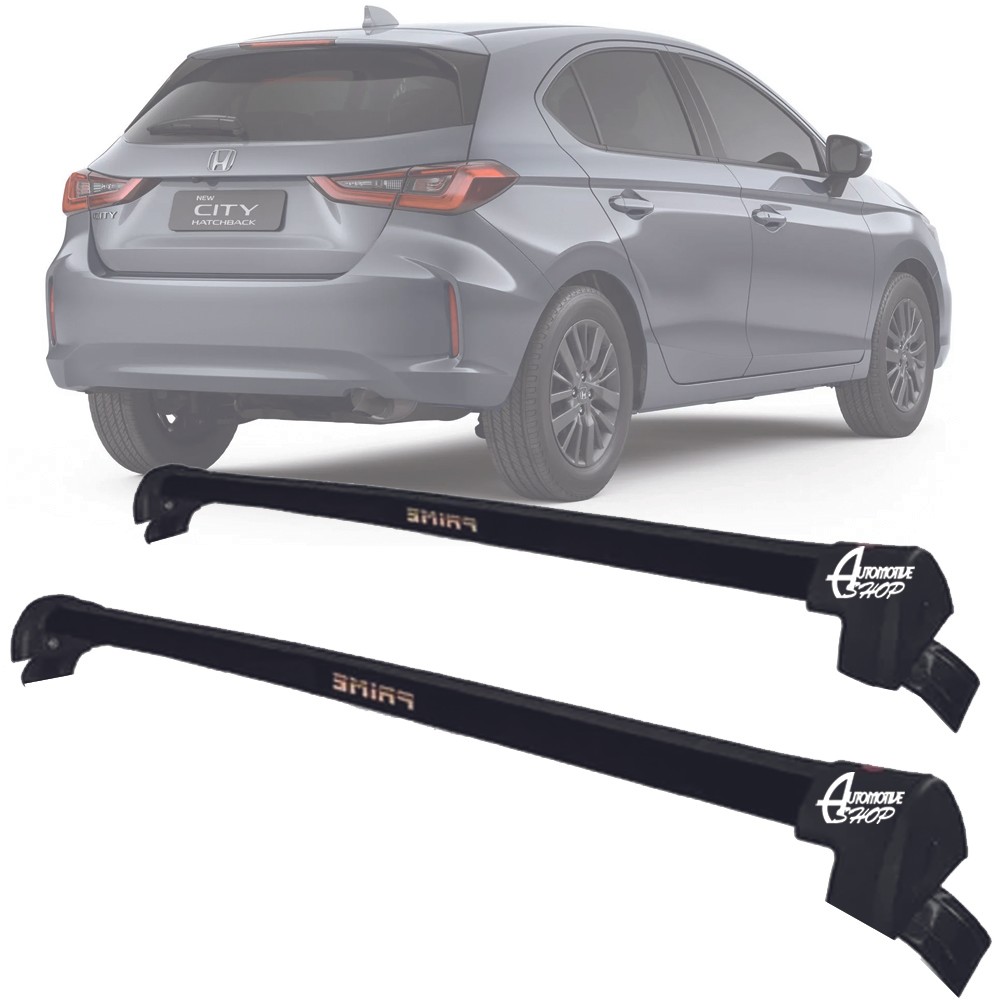 Rack Teto Aluminio Prime Honda City Hatch 21-25 PTO PR235
