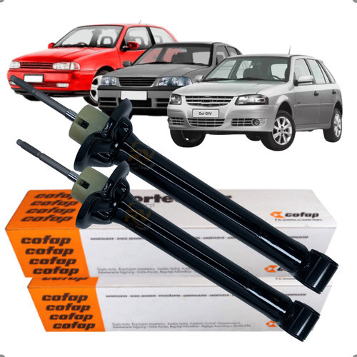 Par Amortecedor Traseiro Cofap Gol 1995 1996 1997 1998 1999 2000 2001 2002 2003 2004 A 2012 G2 G3 G4 em Oferta na Shopee