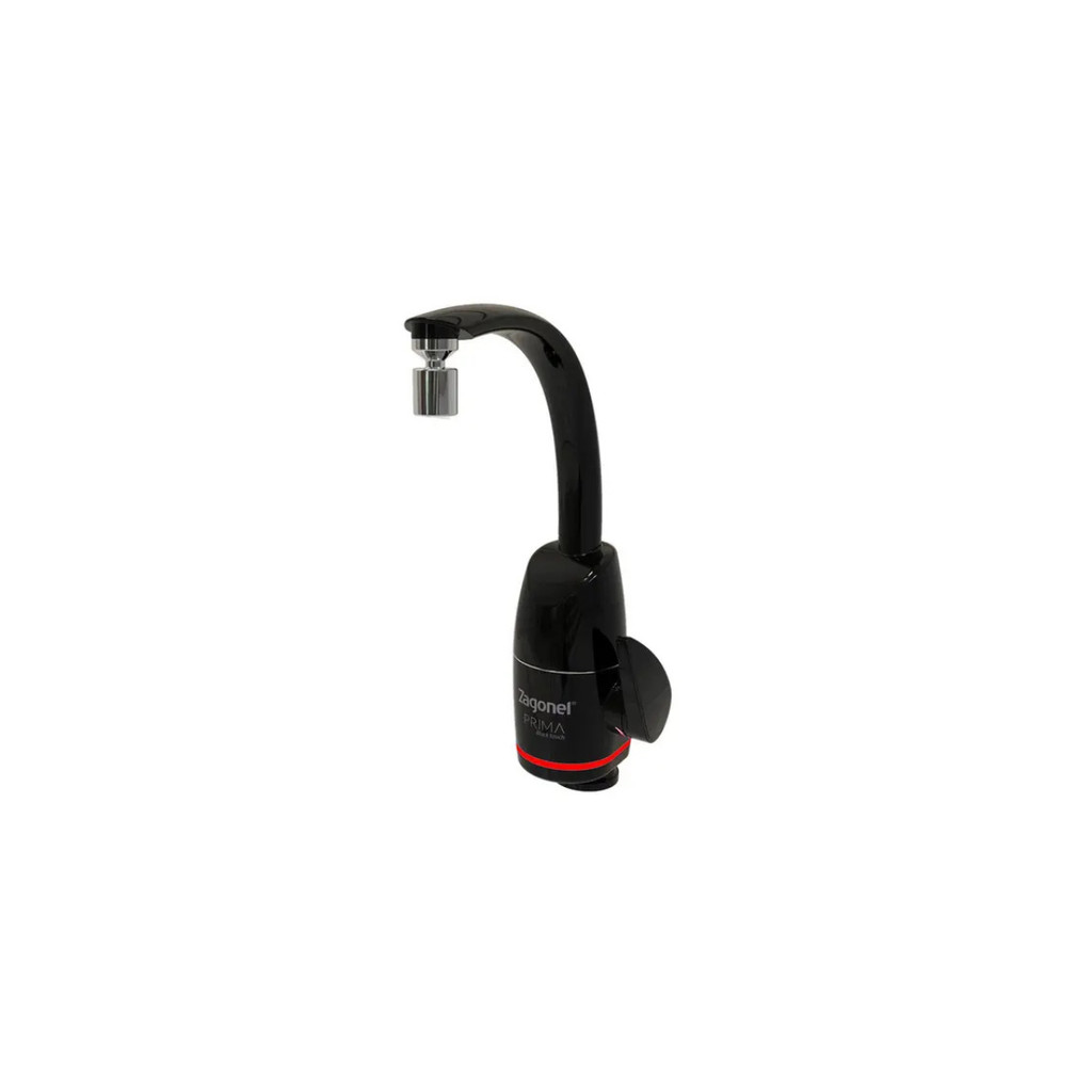 Torneira Eletrônica Prima Black Touch 220v Zagonel Bancada Ou Parede