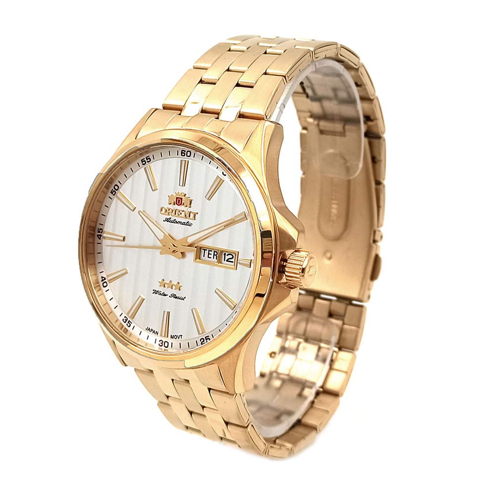 RELÓGIO ORIENT MASCULINO AUTOMATICO DOURADO 469GP043 S1KX - Watches