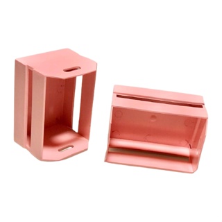 Mini Caixote - Rosa Bebe - 12x7cm - 1 UN - Rizzo em Oferta na Shopee