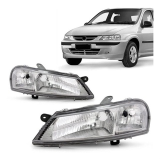 FAROL DIANTEIRO CELTA 2000 DIREITO CROMADO em Oferta na Shopee