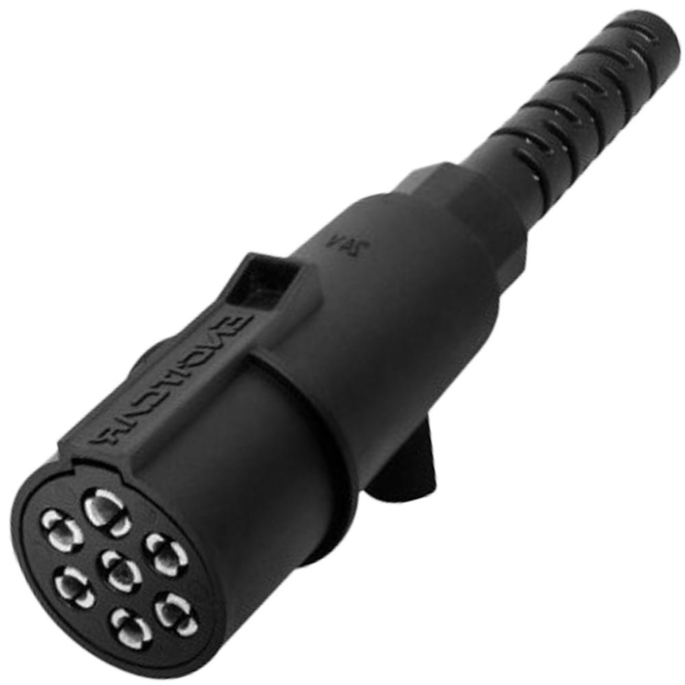 Tomada Elétrica 7 Polos Macho 24 Volts ENGATCAR 001312 em Oferta na Shopee