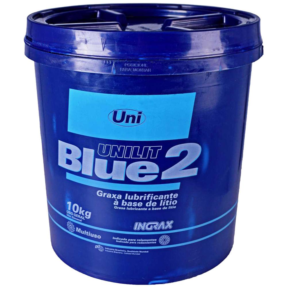 Graxa Azul Para Rolamentos Unilit Blue 2 Ingrax 10kg em Oferta na Shopee