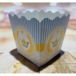 KIT CACHEPO FESTA TEMA COROA AZUL Príncipe rei em Oferta na Shopee