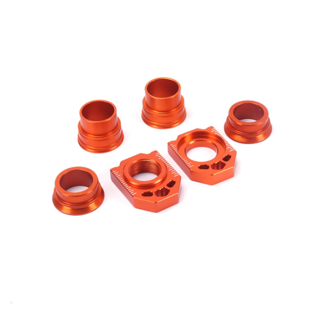 JFG RACING Bloco De Eixo Espaçador Do Cubo Da Roda Dianteira Traseira Para SX SXF XCF 125 150 200 250 300 450