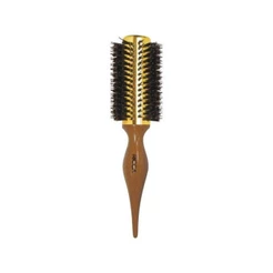 Escova De Cabelo Madeira Ricca Metal Point 25