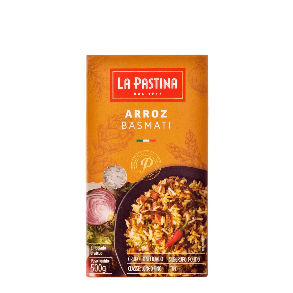 ARROZ BASMATI LA PASTINA 500G