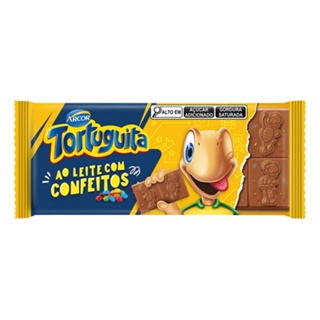 Chocolate Confeito Tortuguita 80g Arcor em Oferta na Shopee
