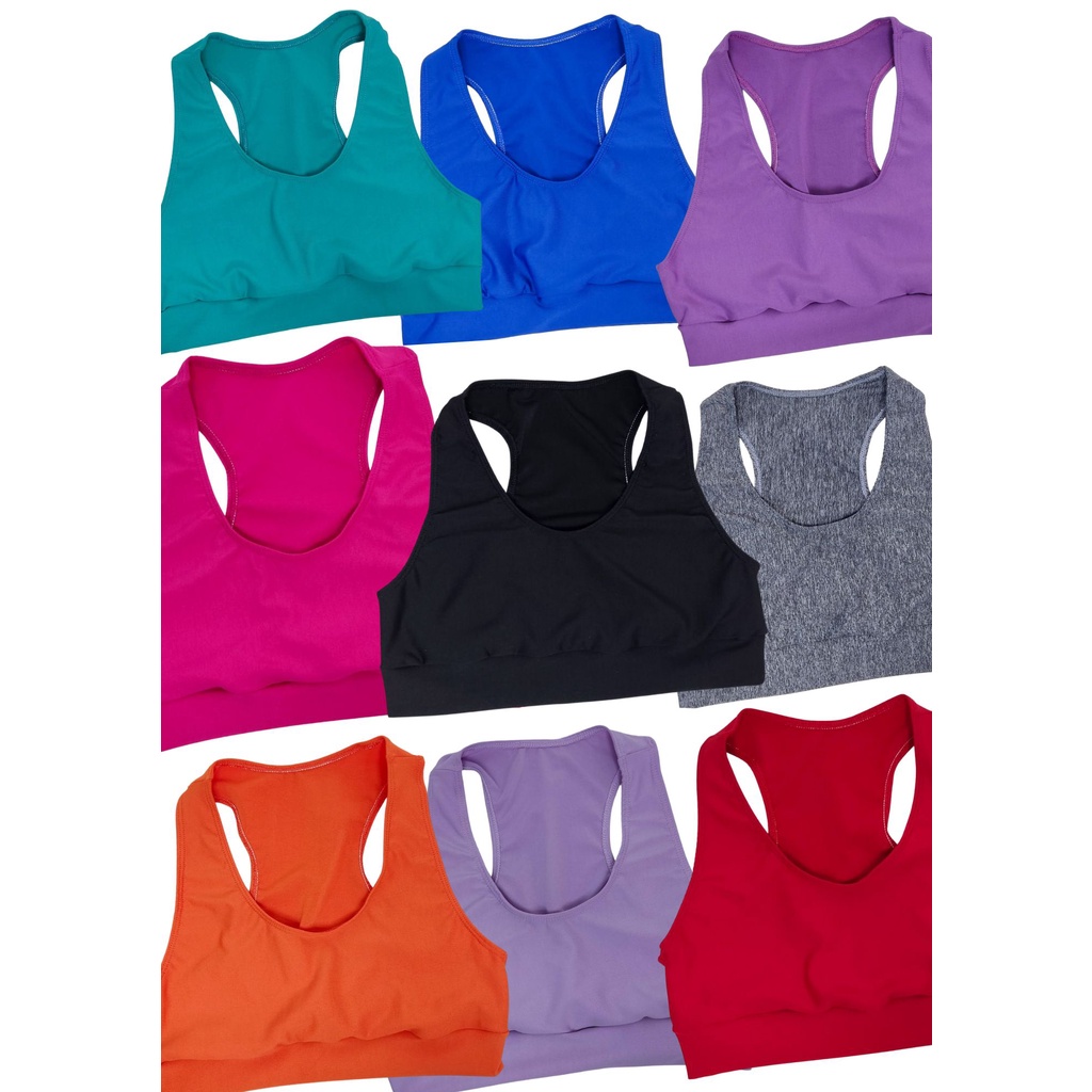 Top de academia nadador fitness treino dia a dia corrida em Oferta na Shopee