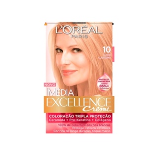 Tintura Imédia 10 Louro Claríssimo em Oferta na Shopee