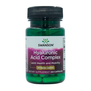 Ácido Hialurônico 33mg Swanson 60Caps
