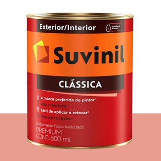 Tinta Clássica Fosca Suvinil Vinho Rosé 800 ml
