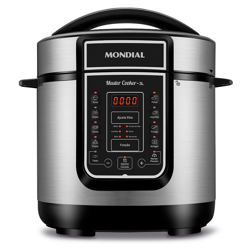 Panela de Pressão Elétrica Mondial Master Cooker PE-40 127V - Filial SP