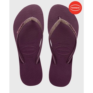 Chinelo Havaianas Feminino Slim Sparkle Roxo