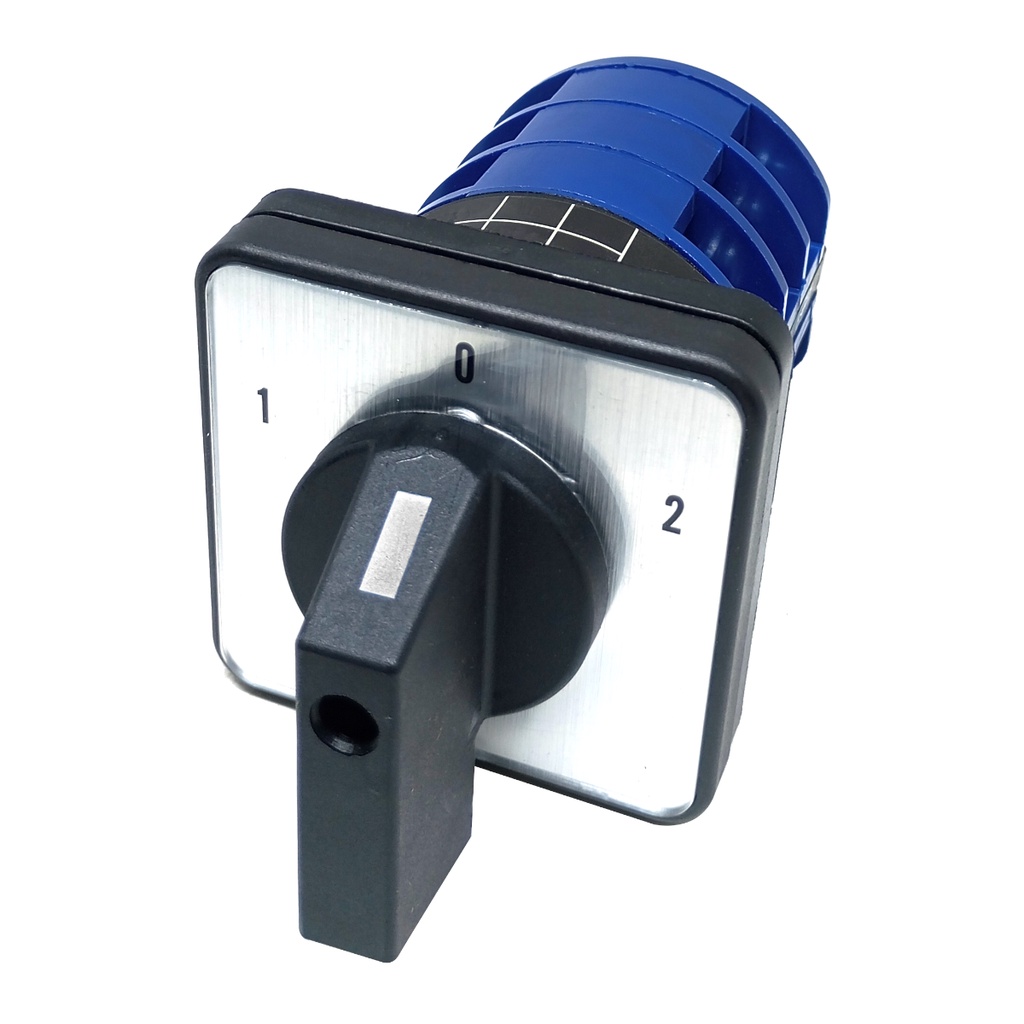 Chave Rotativa Comutadora 3 Polos P/ Gerador E Rede 32A Modelo Lw26-32 3 Posição