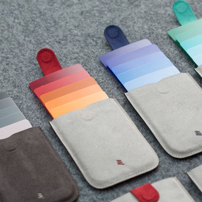 [Retiração rápida] Porta-cartões em camadas extremamente criativas 5 camadas / Porta-cartões DAX / Pasta de armazenament