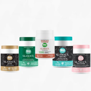 Creme Para Pentear E Ativador De Cachos Glamour Biovegetais 1kg