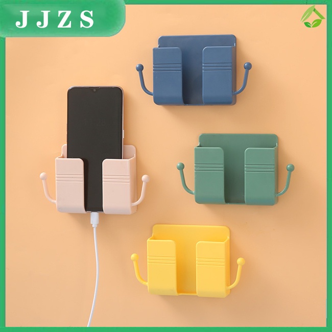 JJZS Rack De Armazenamento De Parede Ar Condicionado Multi-Funcional De Cor Sólida Suporte De Controle Remoto De Tábua De Cama