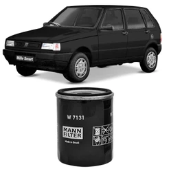 Filtro Óleo Fiat Uno Palio Strada Siena MANN-FILTER W7131